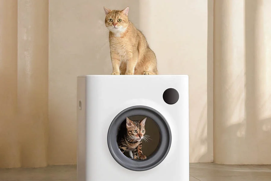 cat litter robots